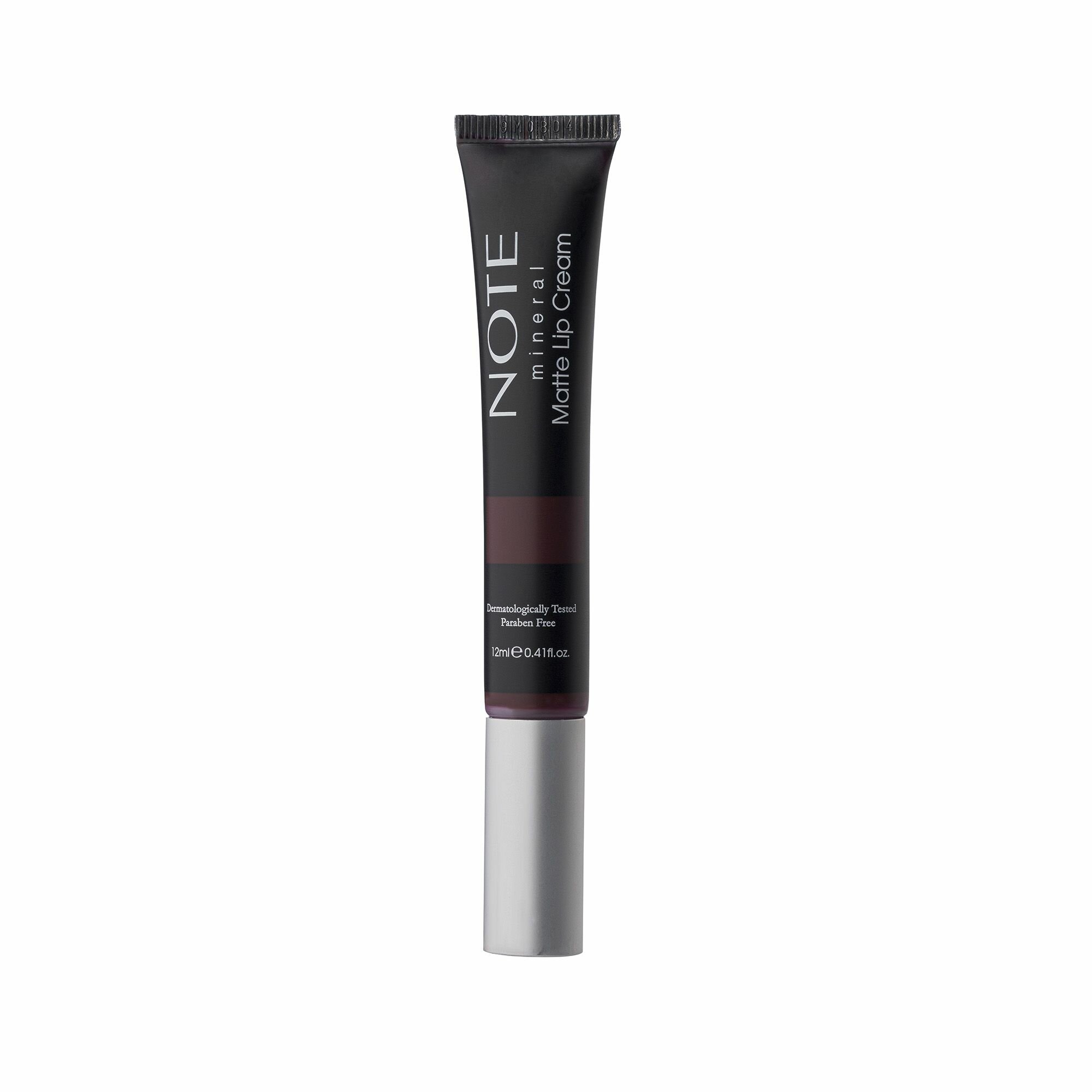 NOTE Крем для губ минеральный матовый NOTE MINERAL MATTE LIP CREAM (08 Queen Of Night), 12 мл