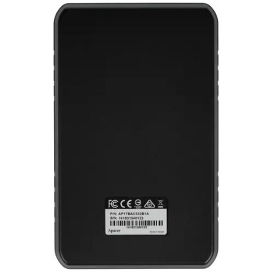 2.5" 2TB Apacer AC532 AP2TBAC532W-1 USB 3.1, Shockproof, Win/Mac/Linux, White, Retail {20} (915504) - фото №3