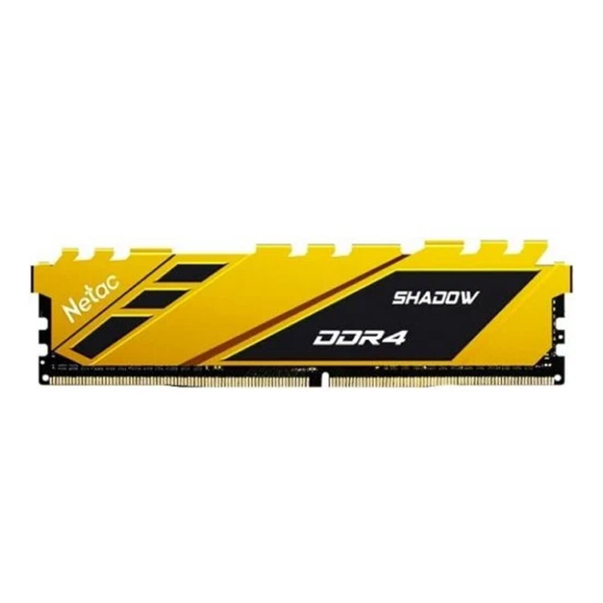 Оперативная память Netac Shadow DDR4 8192Mb 3200MHz NTSDD4P32SP-08Y желтый