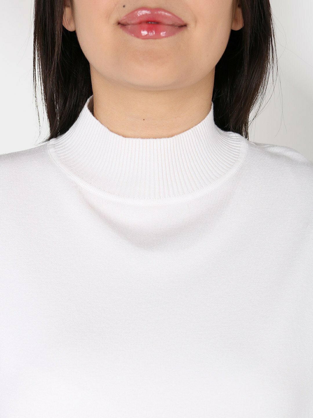 Водолазка , размер One Size, белый, — фото 1