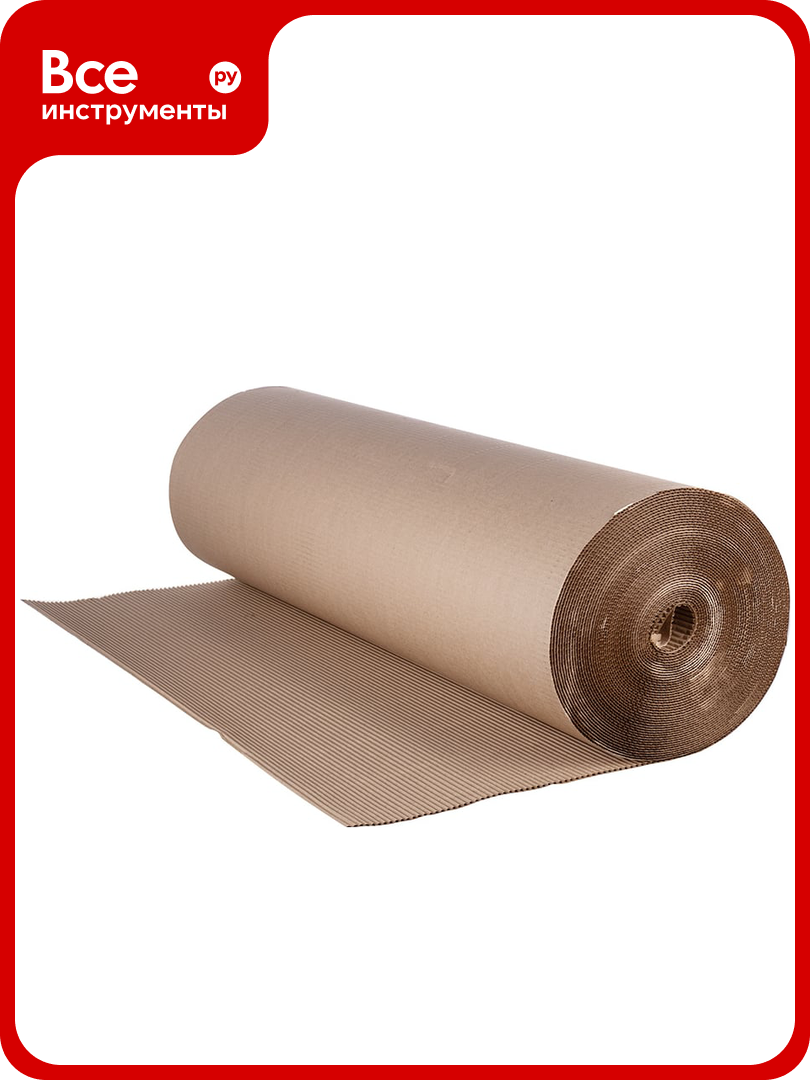Картон ЦМК двухслойный  1050x180м  рулон 189 м2  бурый K0001