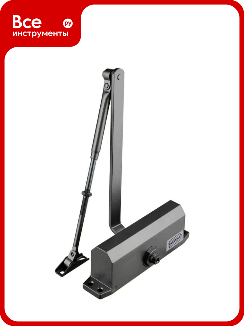 Доводчик PALIDORE 604 (до 120 кг) графит (grafit) морозостойкий 98761427