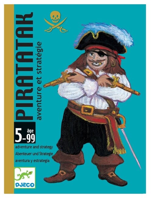 Настольная игра DJECO Карточная игра Пират