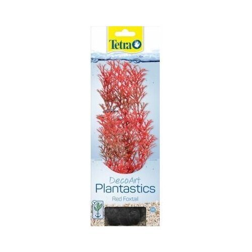 Tetra Deco Art Plantastics Red Foxtail - искусственное растение Перистолистник красный, M 23см искусственное растение tetra red foxtail l 2 шт 30 см красный