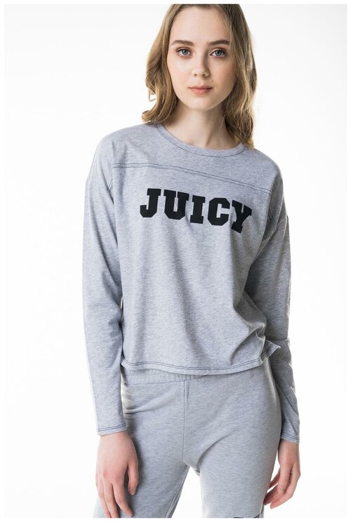 Лонгслив Juicy Couture JWTKT120706/049 Серый 46