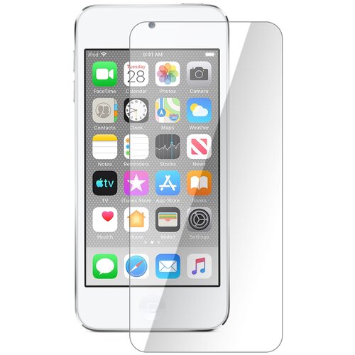 Гидрогелевая защитная плёнка для iPod touch, глянцевая, не стекло, на дисплей, для плеера. защитная гидрогелевая плёнка на дисплей плеера apple ipod touch