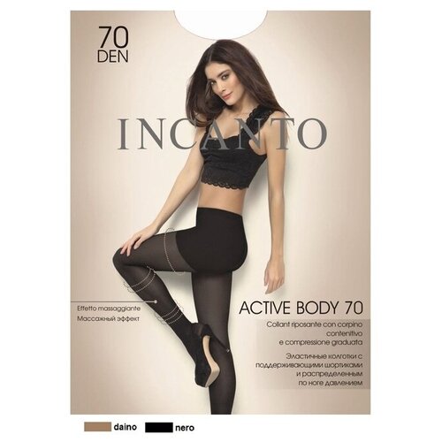 фото Колготки incanto active body, 70 den, размер 5, черный