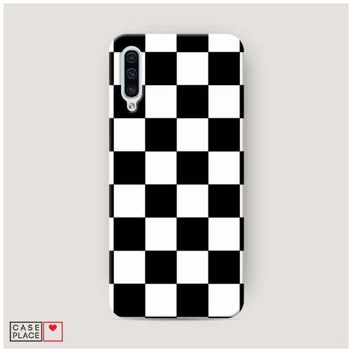 фото Чехол пластиковый samsung galaxy a50 шахматная доска case place