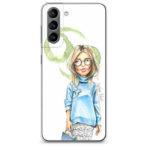 фото Силиконовый чехол "рак образ" на samsung galaxy s21 / самсунг галакси s21 case place