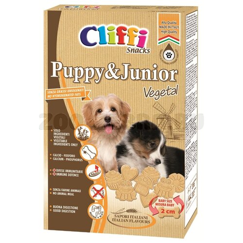 Cliffi (Италия) Лакомство для собак «Щенячья радость» (Puppy and Junior) PCAT249 | Puppy and Junior, 0,3 кг