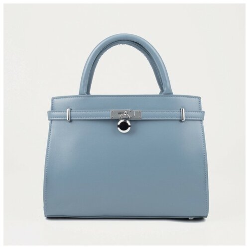 фото Сумка-тоут на молнии, цвет голубой./в упаковке шт: 1 magic store