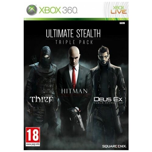 Ultimate Stealth Triple Pack (Thief, Hitman: Absolution, Deus Ex: Human revolution) (Xbox 360) английский язык