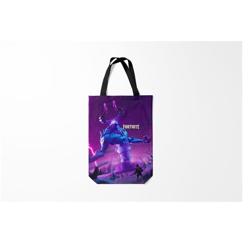 фото Сумка-шоппер / 31х42 см / геймерам / fortnite burnettie