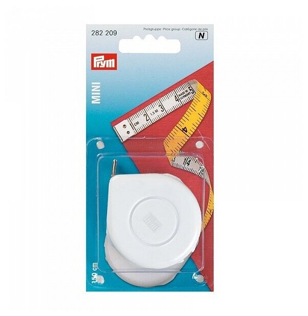 282209 Рулетка Mini 150 см / см Prym - фото №1