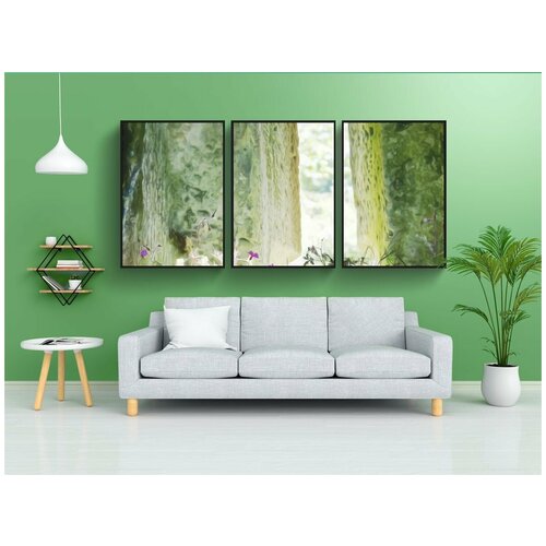 фото Набор модулных постеров для интерьера "магия, сад, свет" 60x90 см. в тубусе, без рамки lotsprints