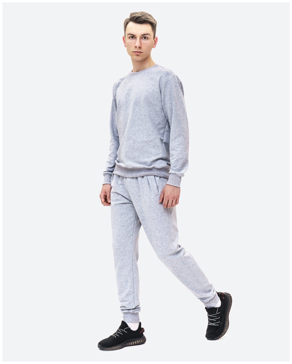 Спортивный костюм мужской, серый, 50 — купить в интернет-магазине по низкой цене на Яндекс Маркете