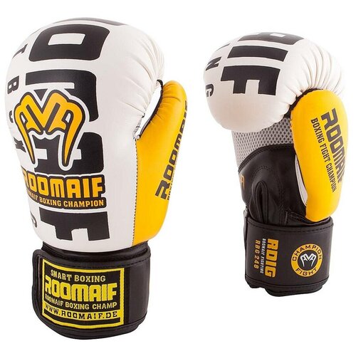 Боксерские перчатки Roomaif RBG-248 Dx белый 12 oz