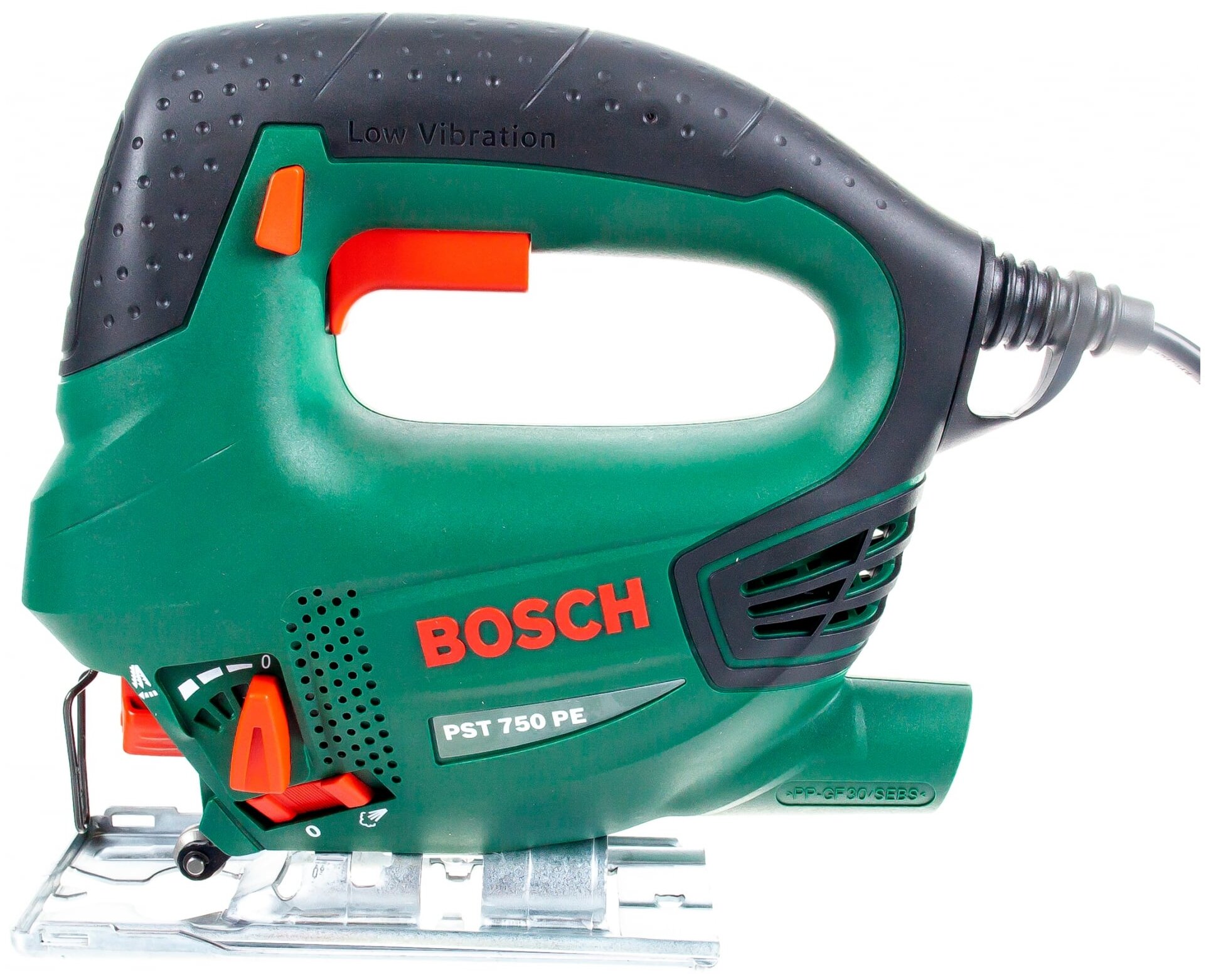 Лобзик Bosch PST 750 PE 06033A0521, 530 Вт - фотография № 2