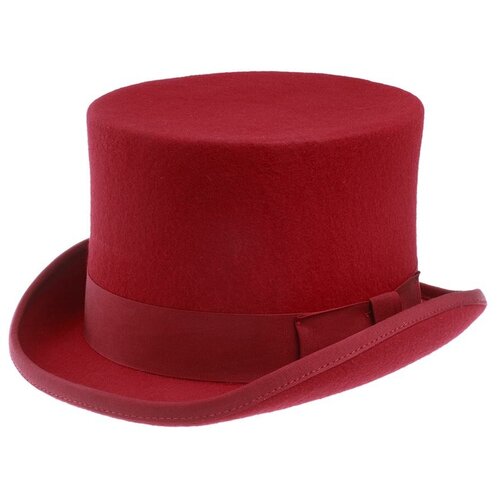 фото Шляпа christys арт. fashion top hat cwf100006 (красный), размер 61