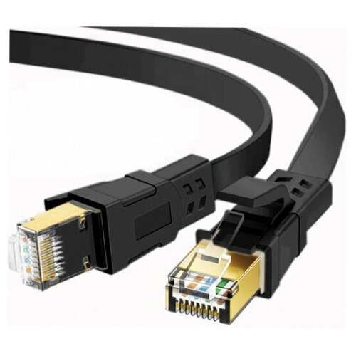 Сетевой кабель KS-is U/FTP Cat.8 RJ45 3.0m KS-411-3 cat8 cat7 industrial ethernet connector rj45 shielded field plug tool free modular conector 23 24 awg