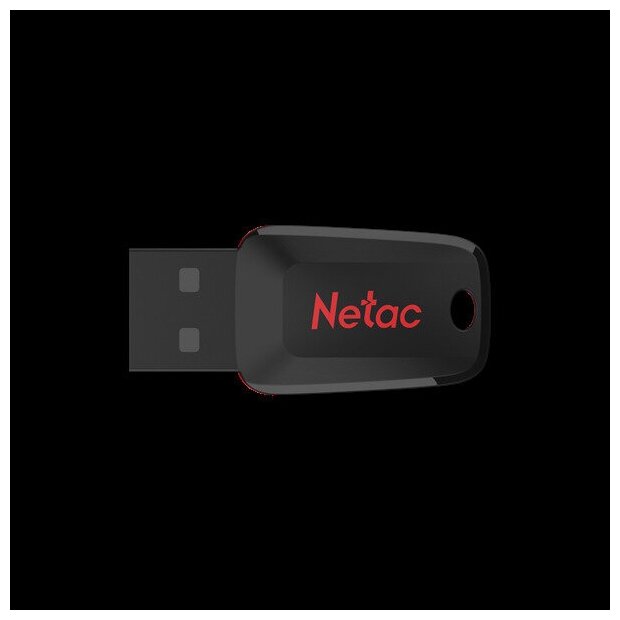 Флешка Netac U197 8ГБ USB2.0 черный/красный (NT03U197N-008G-20BK) - фото №16