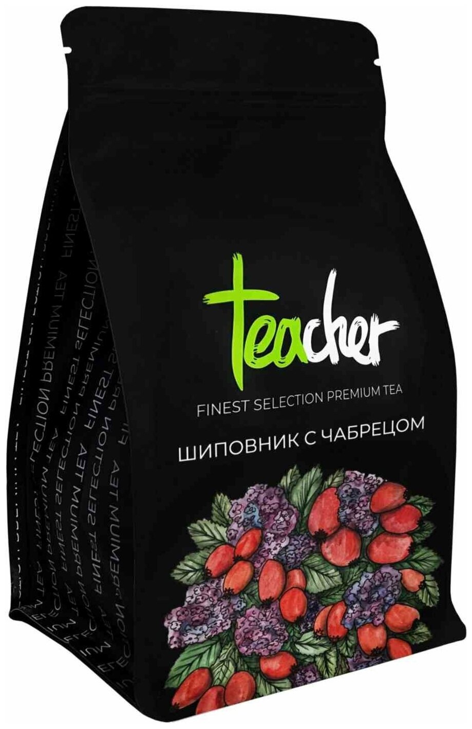 Чай травяной Teacher Шиповник с чабрецом, 250 г - фото №9
