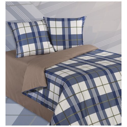 Экзотика. Постельное белье. Комплект постельного белья из сатина евро размер / евро стандарт 100% хлопок