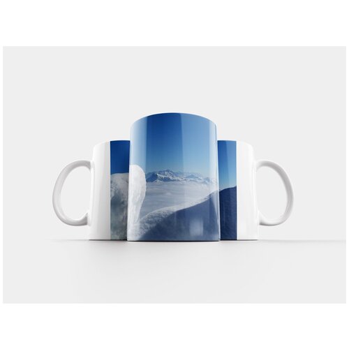 фото Кружка "скивельт, кататься на лыжах, зима" 320 мл lotsprints