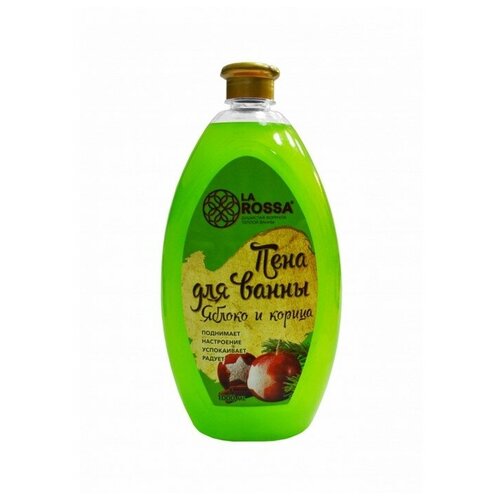 Пена для ванн La Rossa увлажняющая Яблоко и корица, 1 л