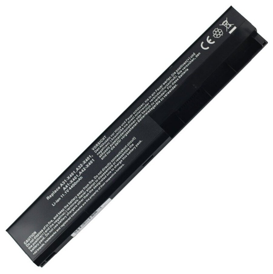 Аккумулятор для ноутбука Asus X301 X401 X501 (10.8V 4400mAh)
