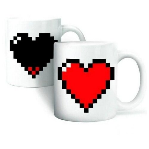Кружка-хамелеон Горячее Сердце