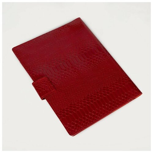 Папка для семейных документов на клапане, 4 комплекта, цвет красный