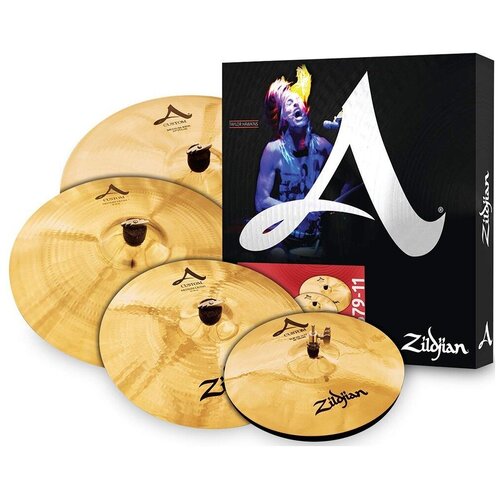 Тарелка для ударной установки ZILDJIAN A20579-11 A CUSTOM 5 PACK MATCHED SET zildjian ilhpro i pro gig cymbal pack 14 16 18 20 набор тарелок