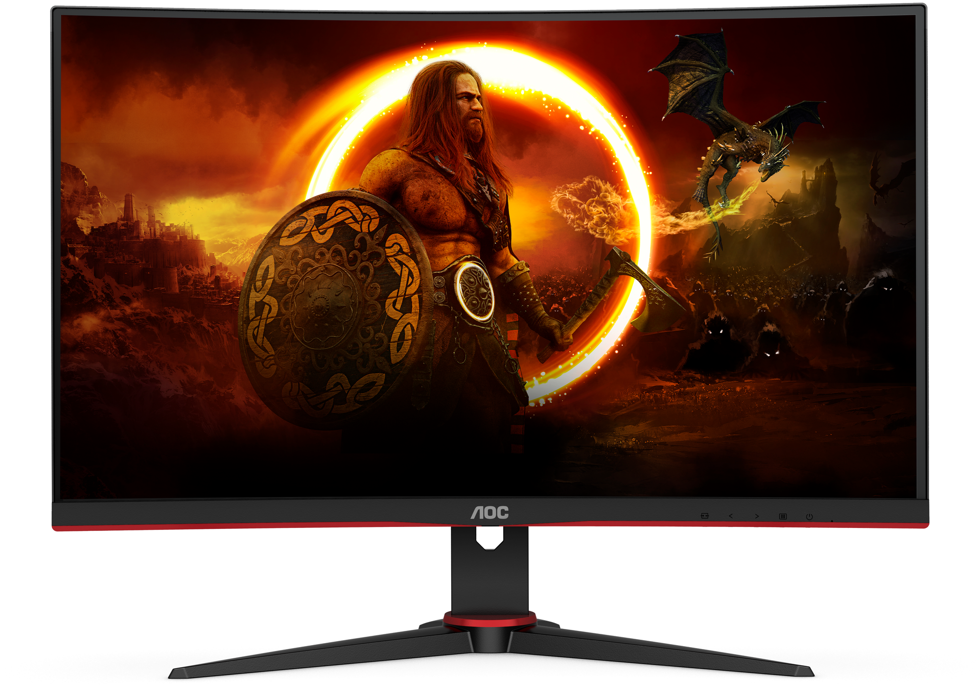 Игровой монитор AOC GAMING C27G2AE/BK