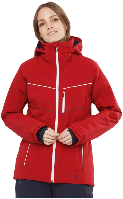 Куртка Salomon Brilliant Jkt W, размер XS, красный