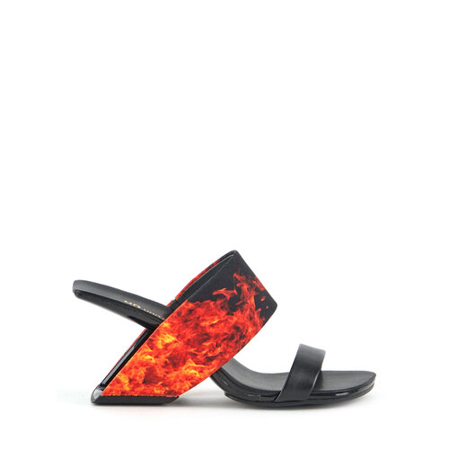 Босоножки UNITED NUDE, размер 40, черный, оранжевый united nude обувь на шнурках