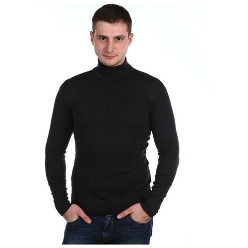 фото Водолазка мужская, цвет чёрный, размер 46 нет бренда