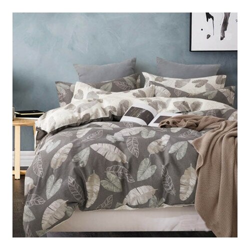 фото Постельное белье 2-спальное с европростыней butterfly рис. 1721, поплин делюкс, 2 наволочки 70х70 см butterfly-textile