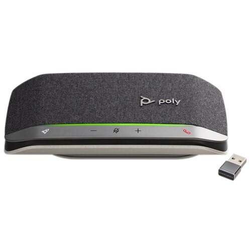 Plantronics (Poly) Poly Sync 20+ [216867-01] - USB/Bluetooth спикерфон для ПК и мобильных устройств, USB-A, адаптер BT600, сертифицирован для MS Teams