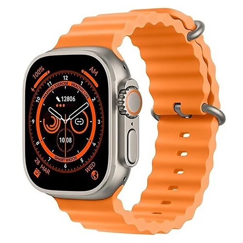 Умные часы Wearfit A8 Ultra Smart Watch 45mm Gold 185700₽