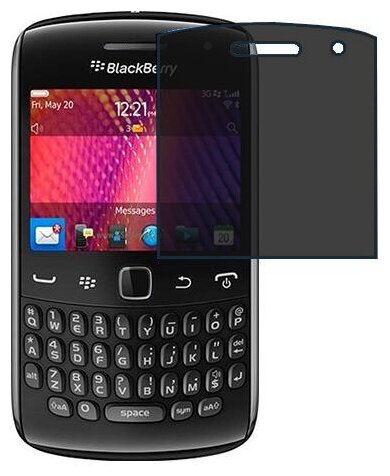BlackBerry Curve 9370 защитный экран пленка гидрогель конфиденциальность (силикон) Одна штука