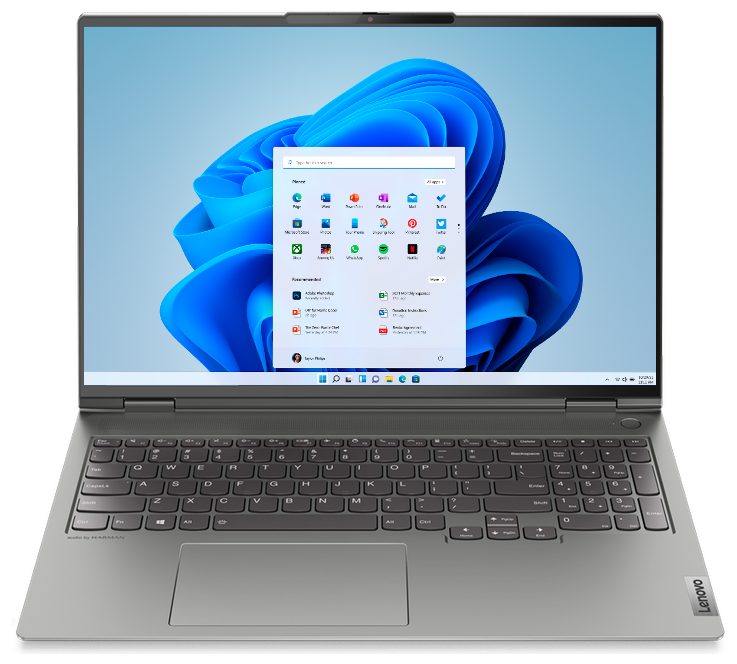 Ноутбук Lenovo ThinkBook 16p Gen 2 16" WQXGA/Ryzen 5 5600H/16GB/512GB SSD/RTX 3060 6Gb/Win 11 Pro ENG/ENG KB/русская гравировка/серый (20YM002WPB)