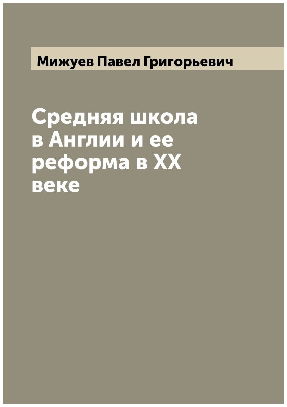 Книга Средняя школа в Англии и ее реформа в XX веке - фото №1