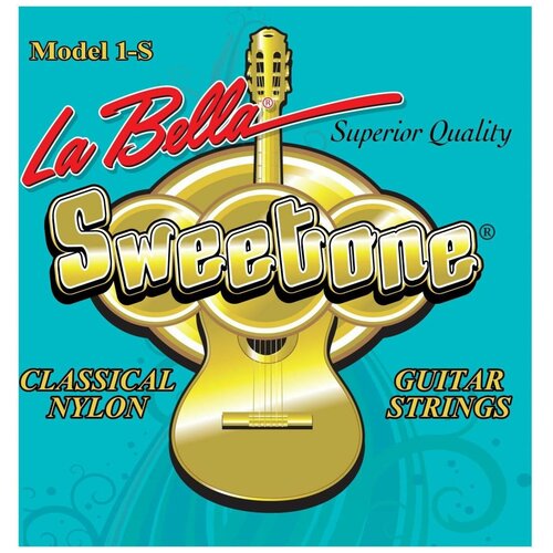 1S Sweetone Комплект струн для классической гитары La Bella вистл clarke sweetone c красный