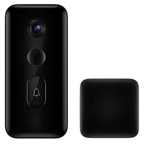 Умный дверной звонок Xiaomi Smart Doorbell 3 (BHR5416GL),Wi-Fi, 2K, 180°, датчики, 5200 мАч