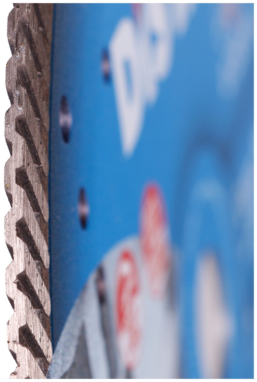 Диск алмазный отрезной по бетону и тротуарной плитке для УШМ Distar Turbo 232мм Extra Max - фото №4