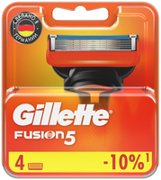 Сменные кассеты Gillette Fusion5, 4 шт.