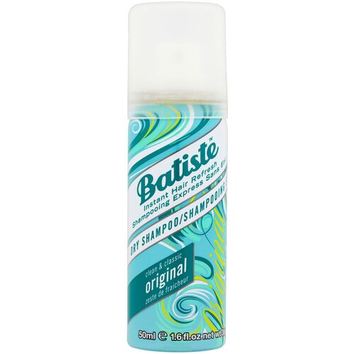 Batiste сухой шампунь Original, 50 г, 50 мл batiste сухой шампунь original 120 г 200 мл