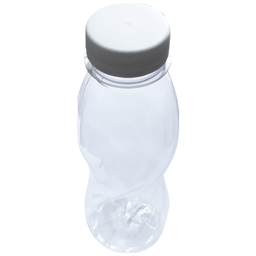 Бутылка пластиковая с крышкой 0,3л. D 38 PET Прозрачная (20 шт.)