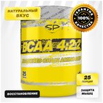 BCAA 4:2:2 Аминокислоты STEELPOWER 200 гр, Натуральный, Без вкуса (ВСАА / БЦАА для похудения без сахара без углеводов) - изображение
